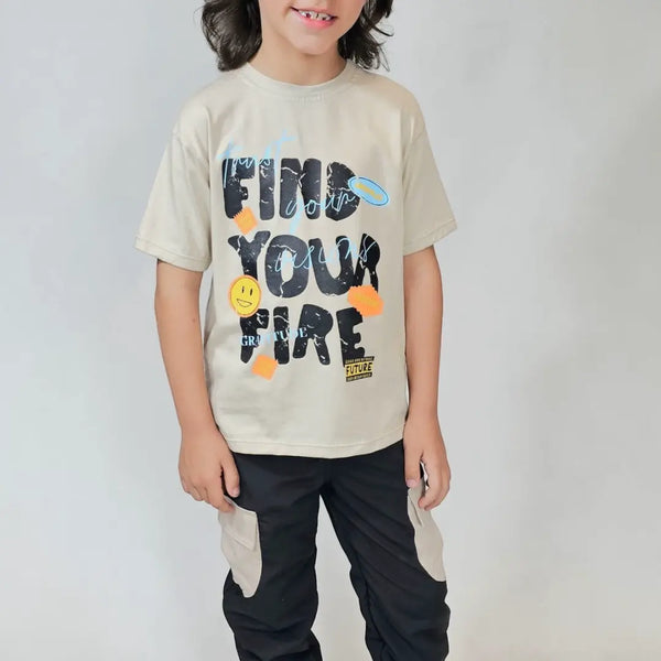 Conjunto jogger + camiseta find your fire