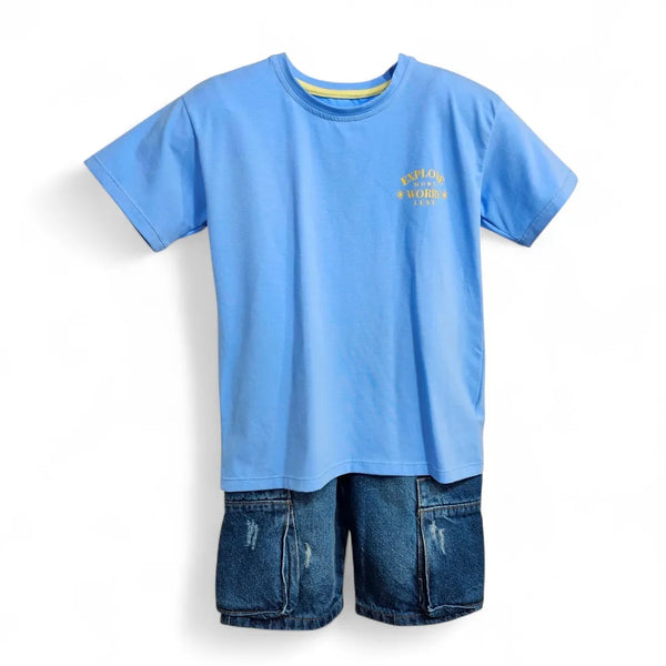 Conjunto Palmera Sky Blue