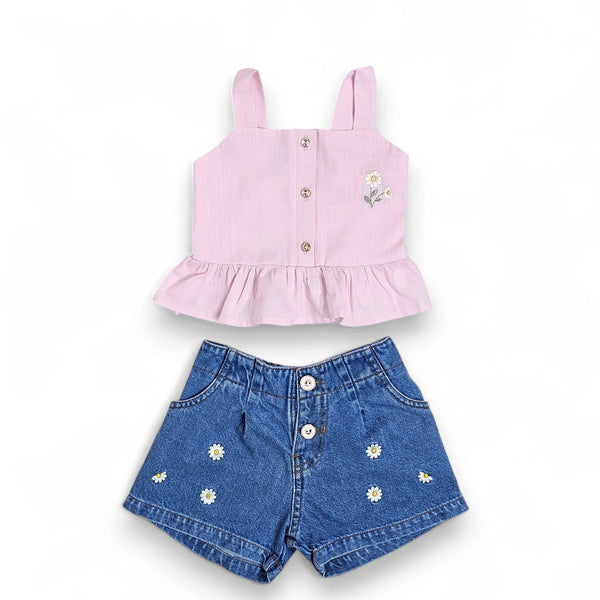 Conjunto Margarita Rosado